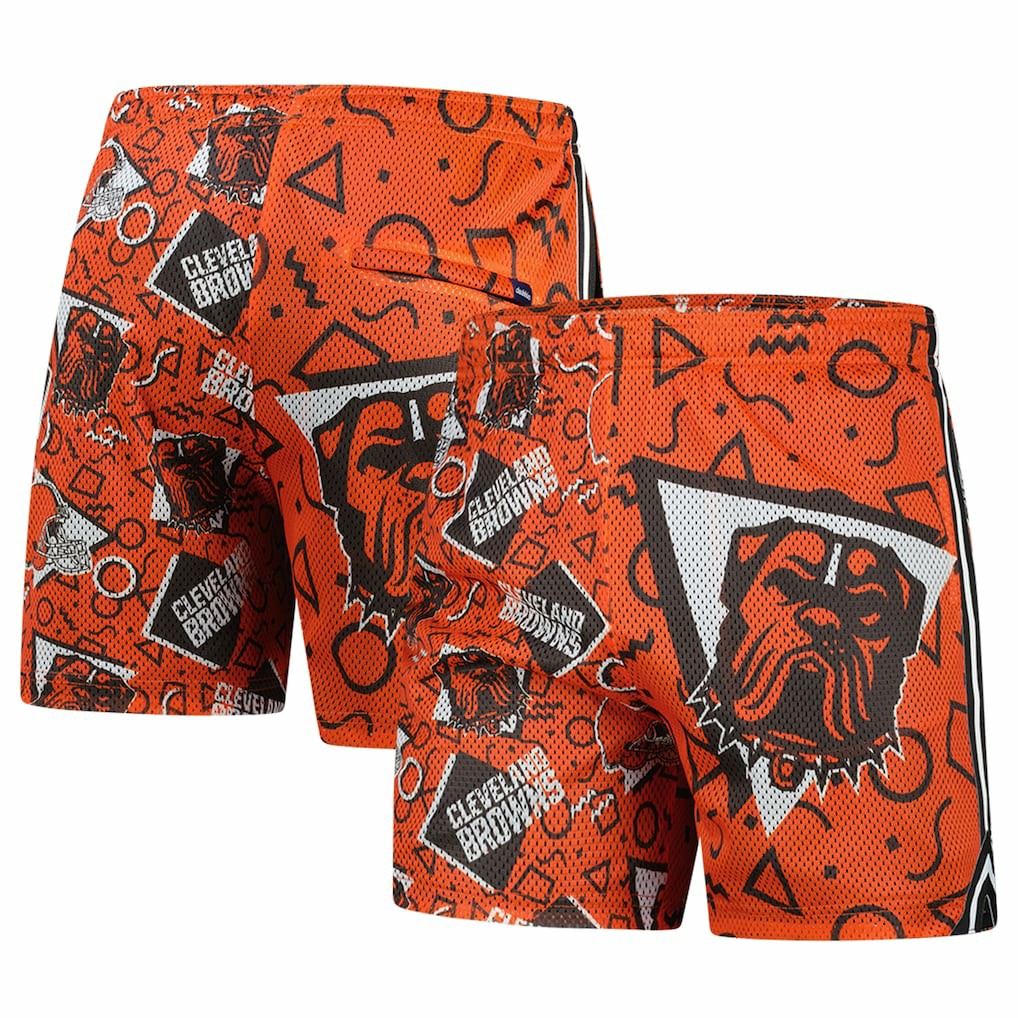 Cleveland Browns Chubbies Mesh Shorts - Orange Shorts