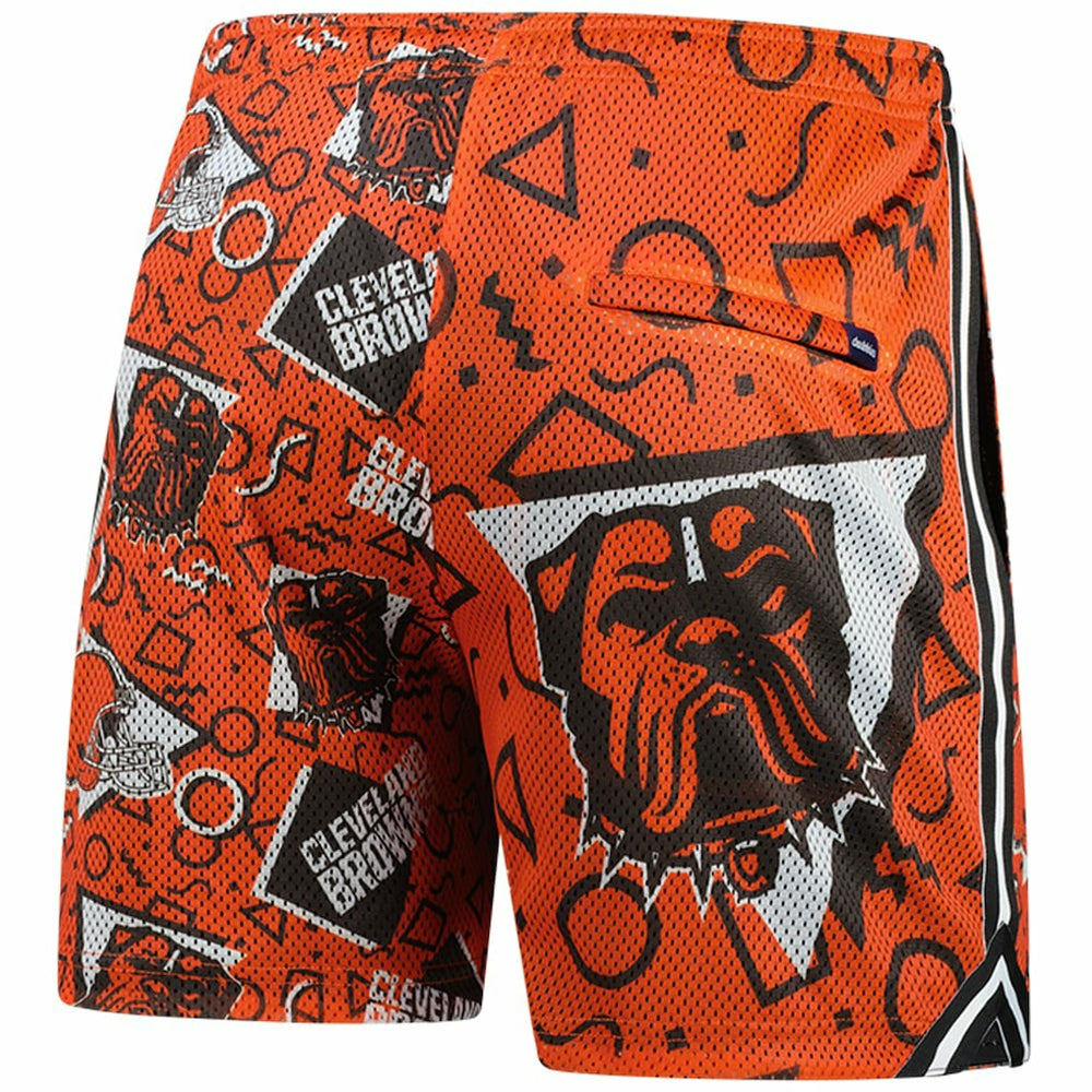Cleveland Browns Chubbies Mesh Shorts - Orange Shorts