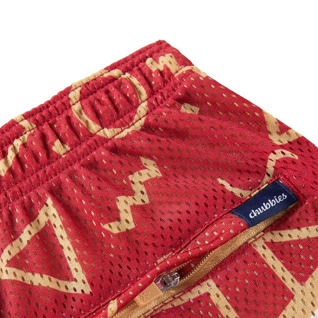 San Francisco 49ers Chubbies Mesh Shorts - Scarlet Shorts