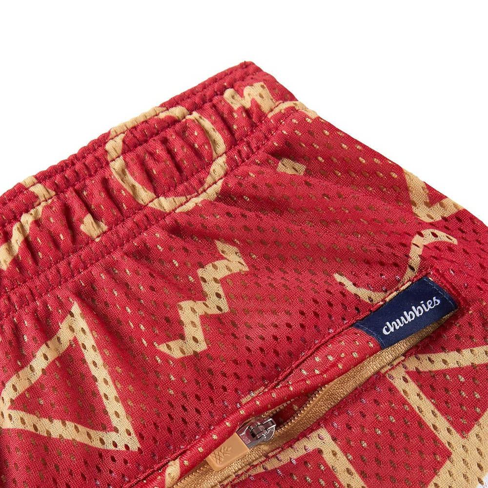 San Francisco 49ers Chubbies Mesh Shorts - Scarlet Shorts