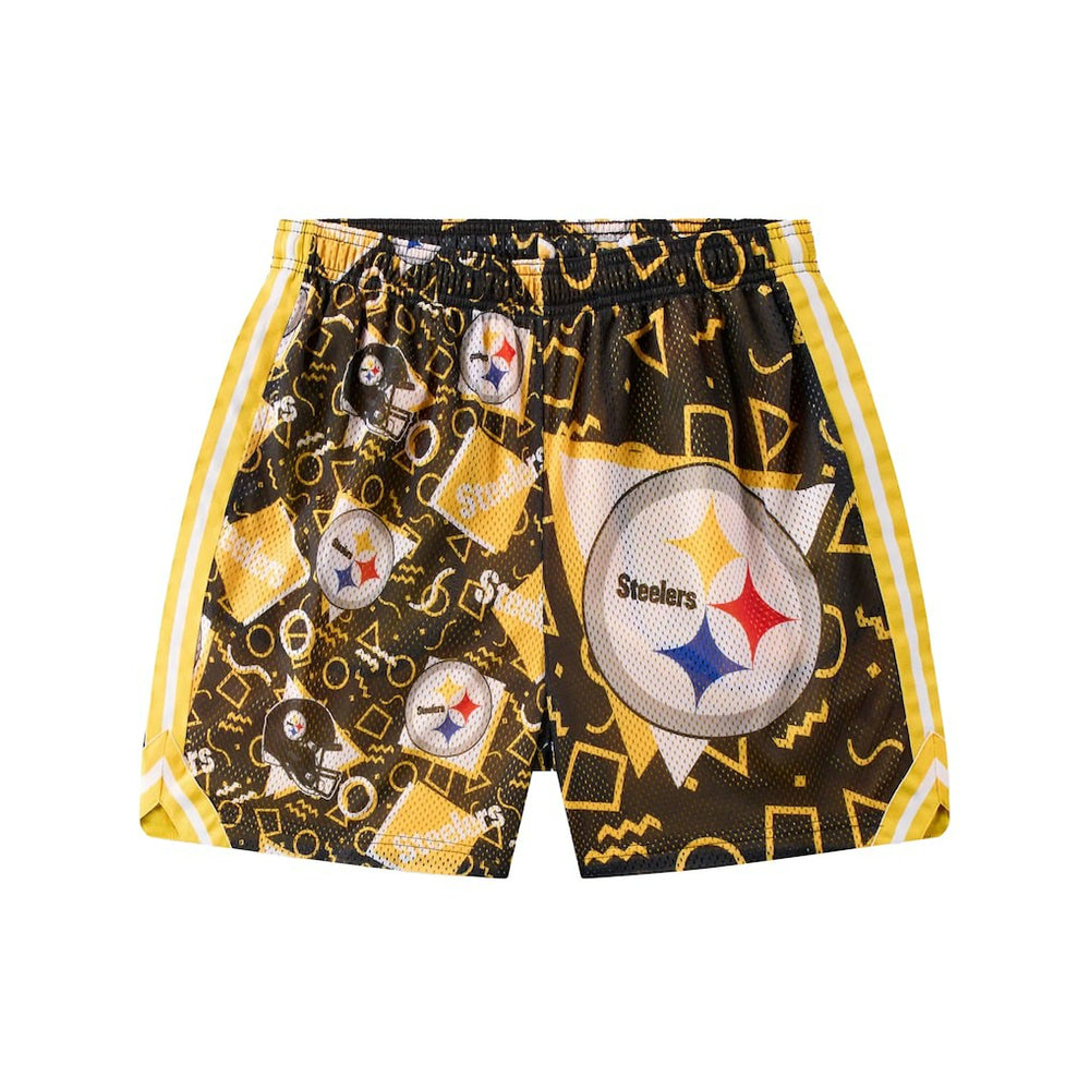 Pittsburgh Steelers Chubbies Mesh Shorts - Black Shorts