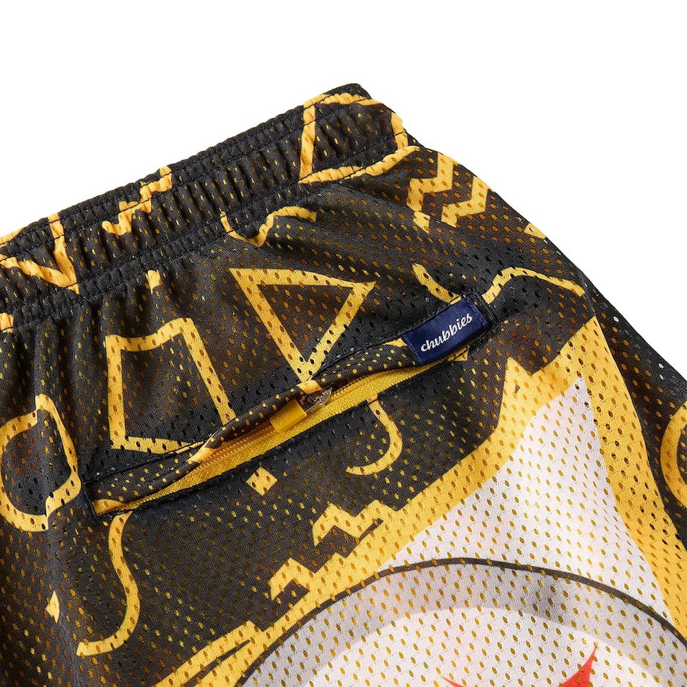 Pittsburgh Steelers Chubbies Mesh Shorts - Black Shorts