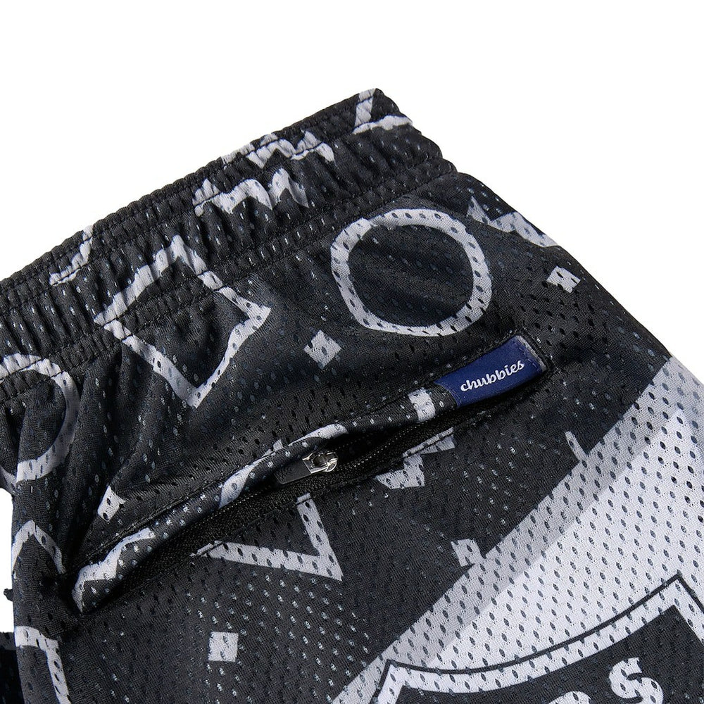 Las Vegas Raiders Chubbies Mesh Shorts - Black Shorts