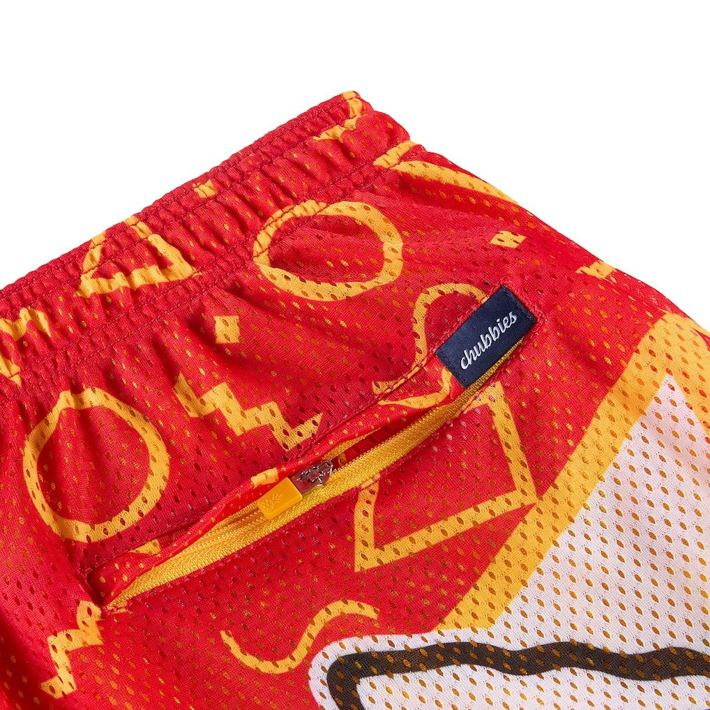 Kansas City Chiefs Chubbies Mesh Shorts - Red Shorts
