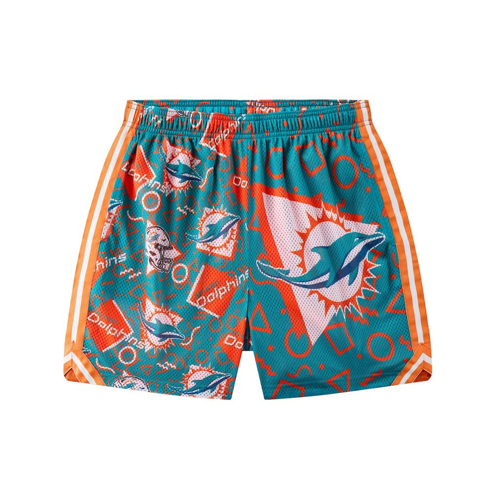 Miami Dolphins Chubbies Mesh Shorts - Teal Shorts