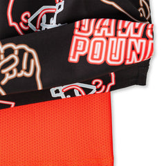 Cleveland Browns Chubbies The Neon 5.5" Classic Lined Swim Trunks - Brown