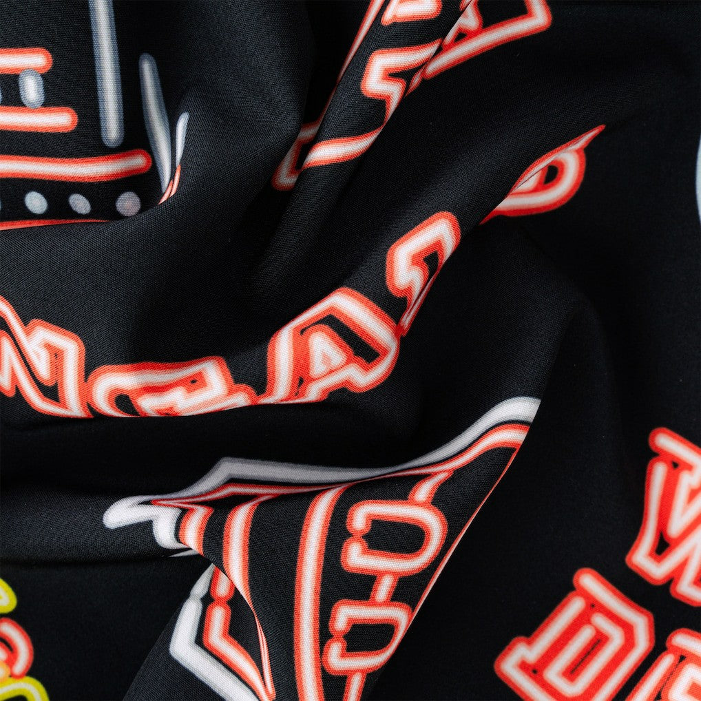 Cincinnati Bengals Chubbies The Neon 5.5" Classic Lined Swim Trunks - Black