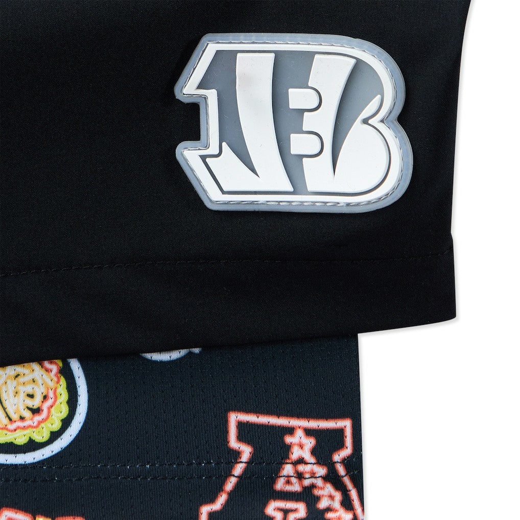 Cincinnati Bengals Chubbies 5.5" Classic Lined Swim Trunks - Black