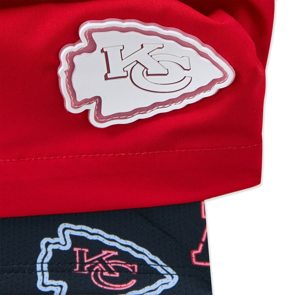Kansas City Chiefs Chubbies 5.5" Classic Lined Swim Trunks - Red