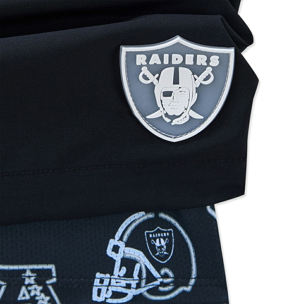 Las Vegas Raiders Chubbies 5.5" Classic Lined Swim Trunks - Black