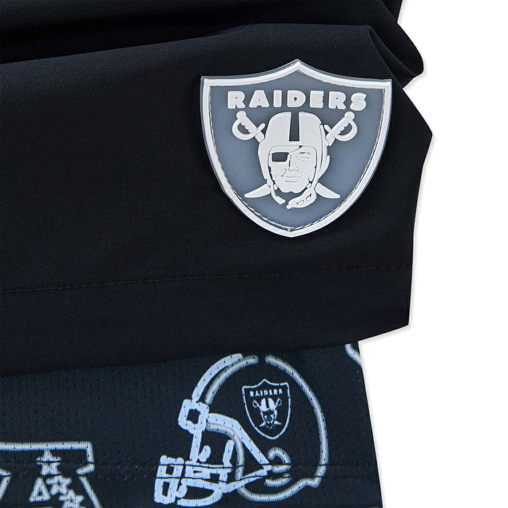 Las Vegas Raiders Chubbies 5.5" Classic Lined Swim Trunks - Black