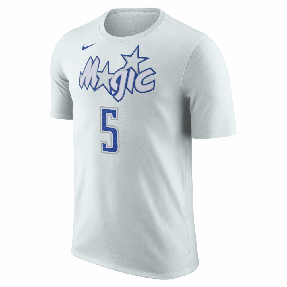 Paolo Banchero Orlando Magic Unisex 2025/26 City Edition Name & Number T-Shirt Silver - Nike