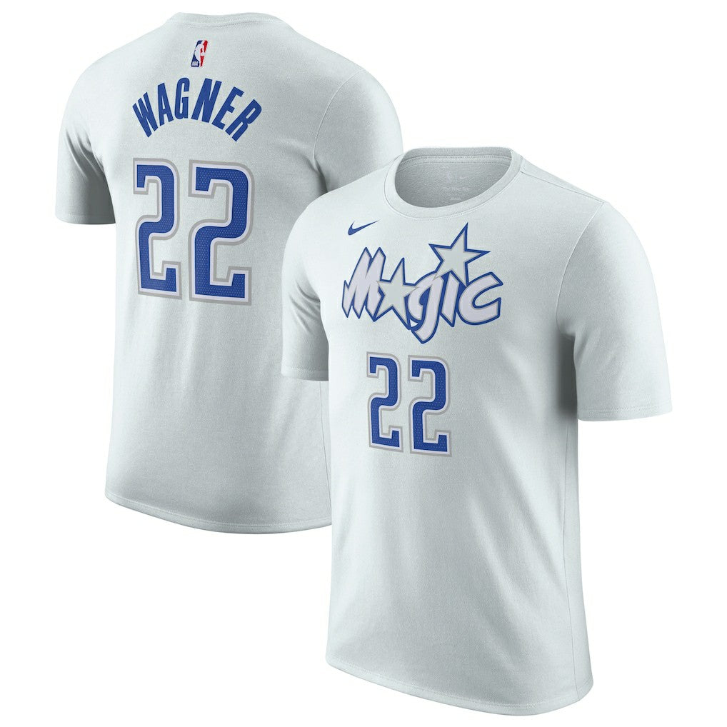 Franz Wagner Orlando Magic Unisex 2025/26 City Edition Name & Number T-Shirt Silver - Nike