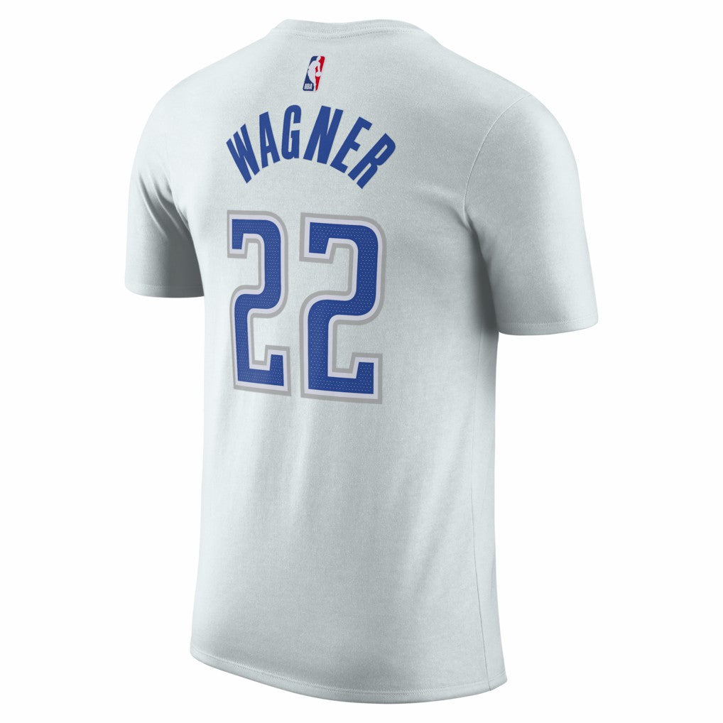 Franz Wagner Orlando Magic Unisex 2025/26 City Edition Name & Number T-Shirt Silver - Nike