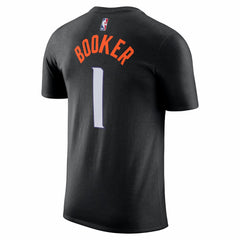 Devin Booker Phoenix Suns Unisex 2025/26 City Edition Name & Number T-Shirt Black - Nike