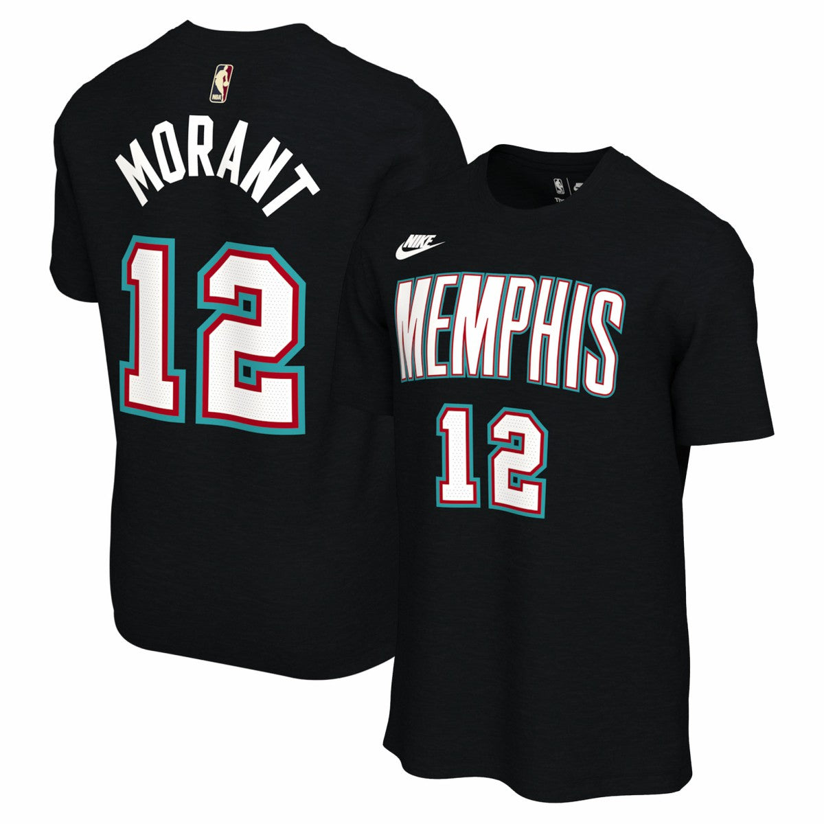 Ja Morant Memphis Grizzlies Unisex Name & Number T-Shirt Classic Edition Black - Nike
