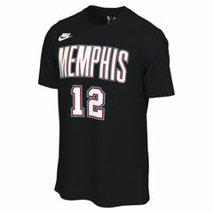 Ja Morant Memphis Grizzlies Unisex Name & Number T-Shirt Classic Edition Black - Nike