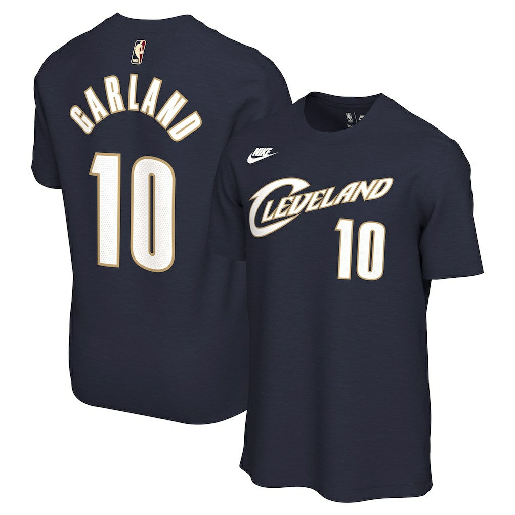 Darius Garland Cleveland Cavaliers Unisex Name & Number T-Shirt Classic Editi- Navy - Nike