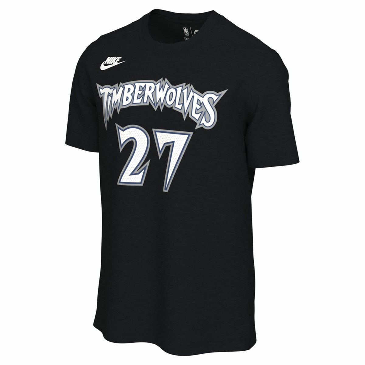 Rudy Gobert Minnesota Timberwolves Unisex Name & Number T-Shirt Classic Edition Black - Nike