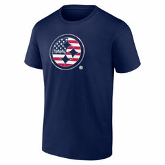 Pittsburgh Steelers Americana T-Shirt - Navy T-shirts