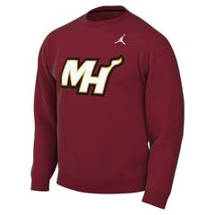 Miami Heat Jordan Brand Statement Edition Sweatshirt Red outlet