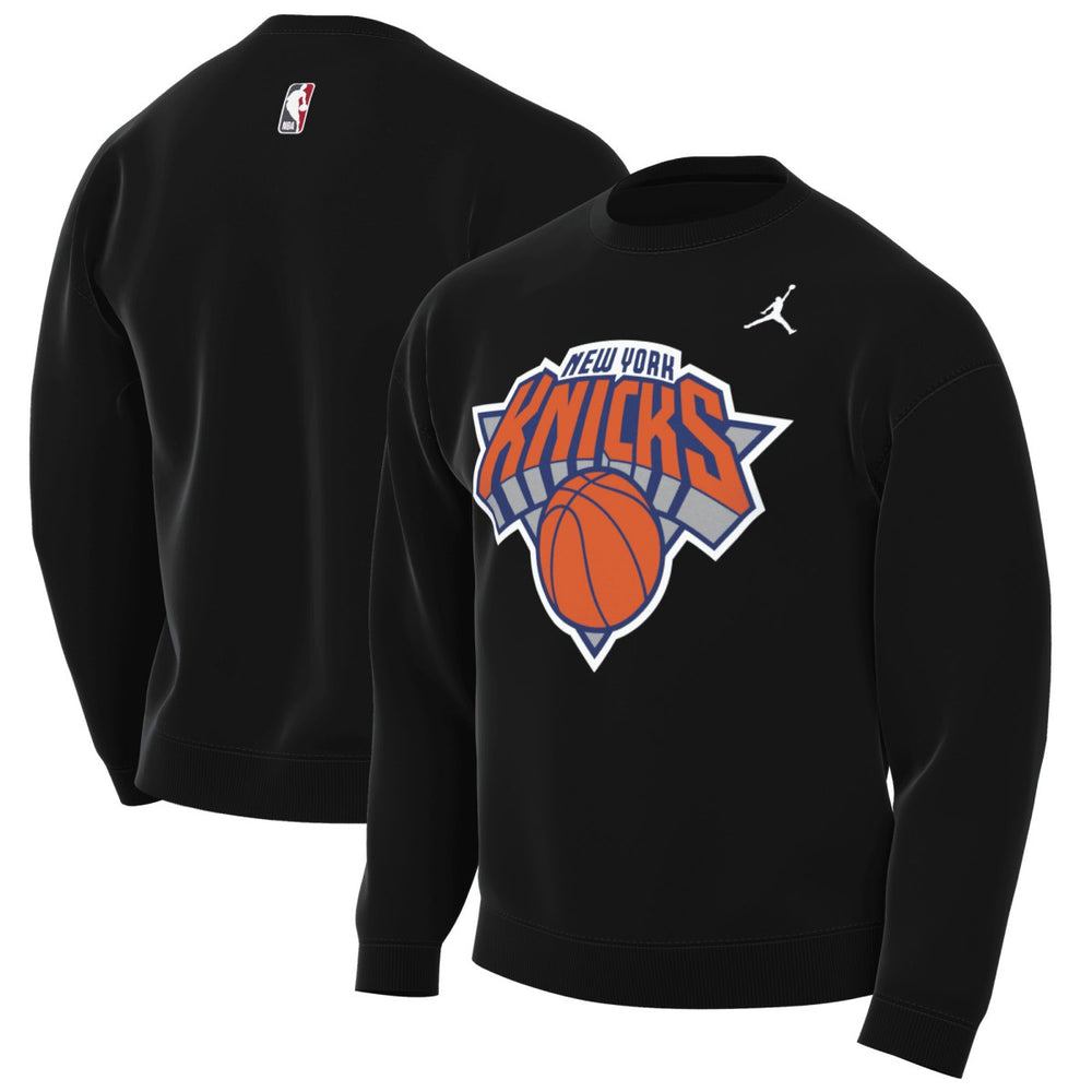 New York Knicks Jordan Brand Statement Edition Sweatshirt Black