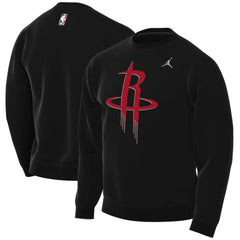 Houston Rockets Jordan Brand Statement Edition Sweatshirt Black