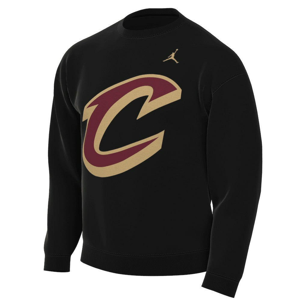 Cleveland Cavaliers Jordan Brand Statement Edition Sweatshirt Black