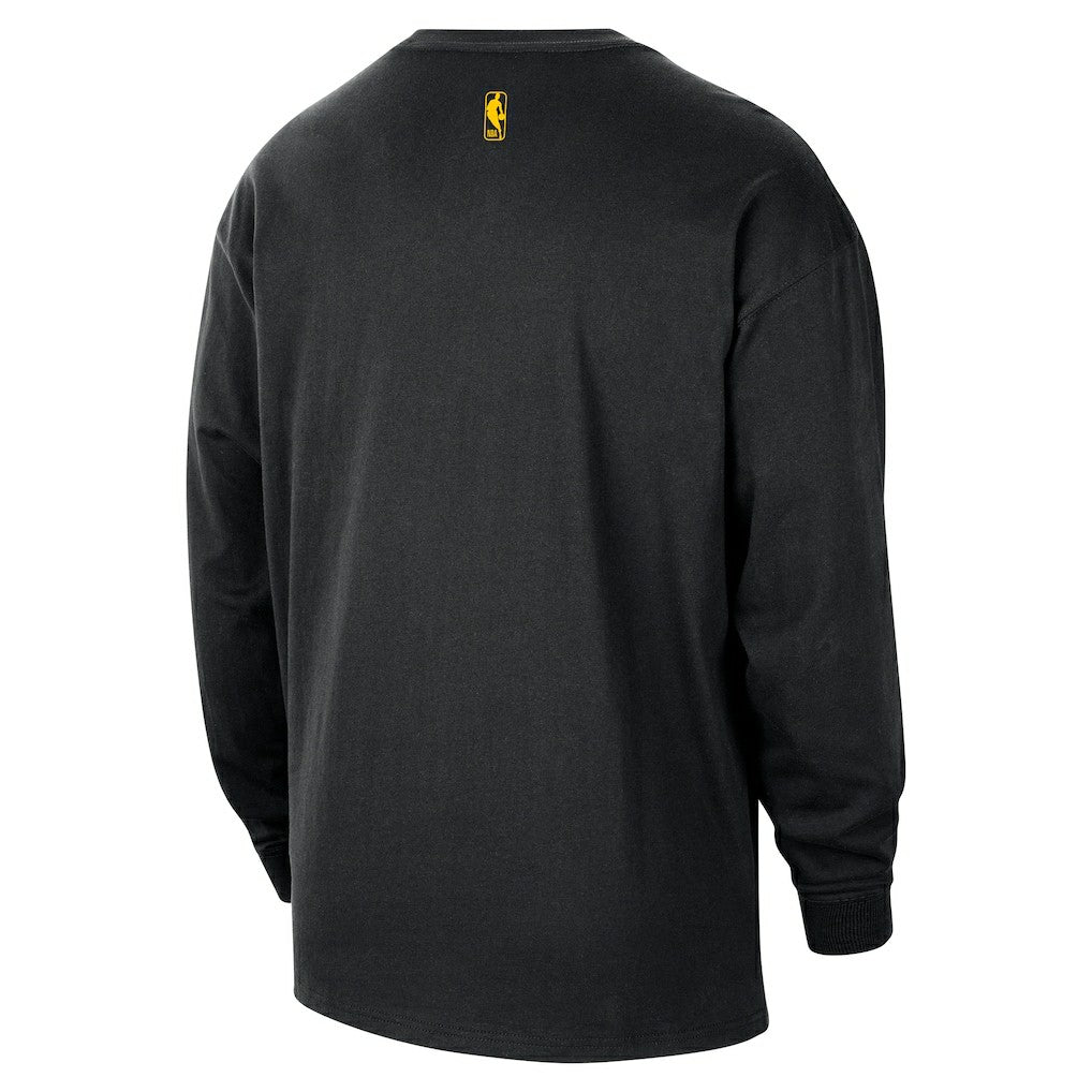 Denver Nuggets 2025/26 City Edition Remix Essential Logo Long Sleeve T-Shirt Black - Nike