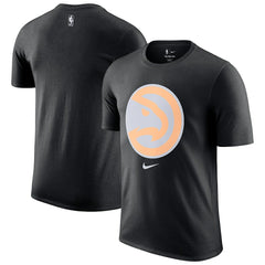 Atlanta Hawks 2025/26 City Edition Remix Essential Logo T-Shirt Black - Nike