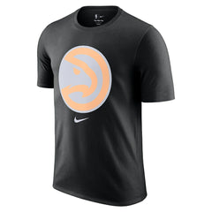 Atlanta Hawks 2025/26 City Edition Remix Essential Logo T-Shirt Black - Nike
