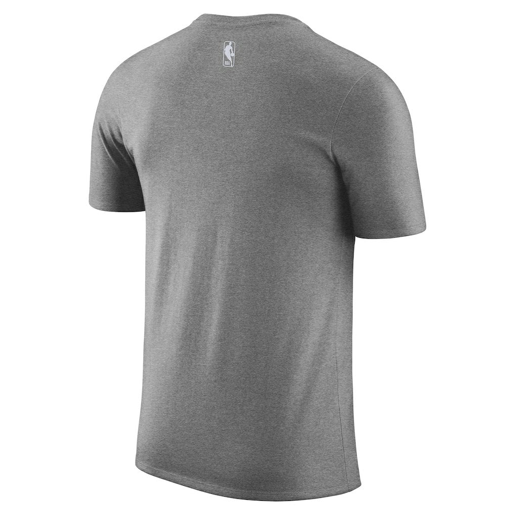 Boston Celtics 2025/26 City Edition Remix Essential Logo T-Shirt Heather Gray - Nike
