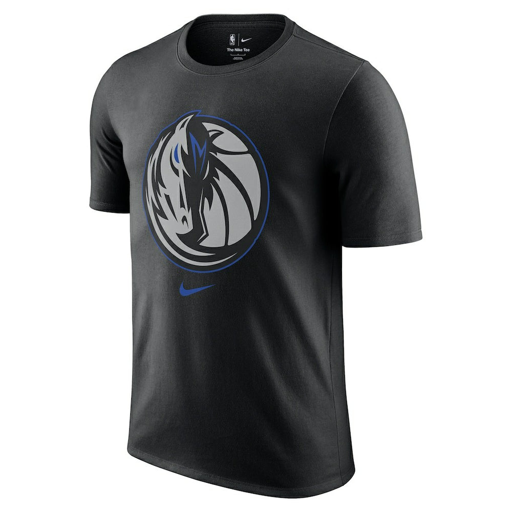 Dallas Mavericks 2025/26 City Edition Remix Essential Logo T-Shirt Black - Nike