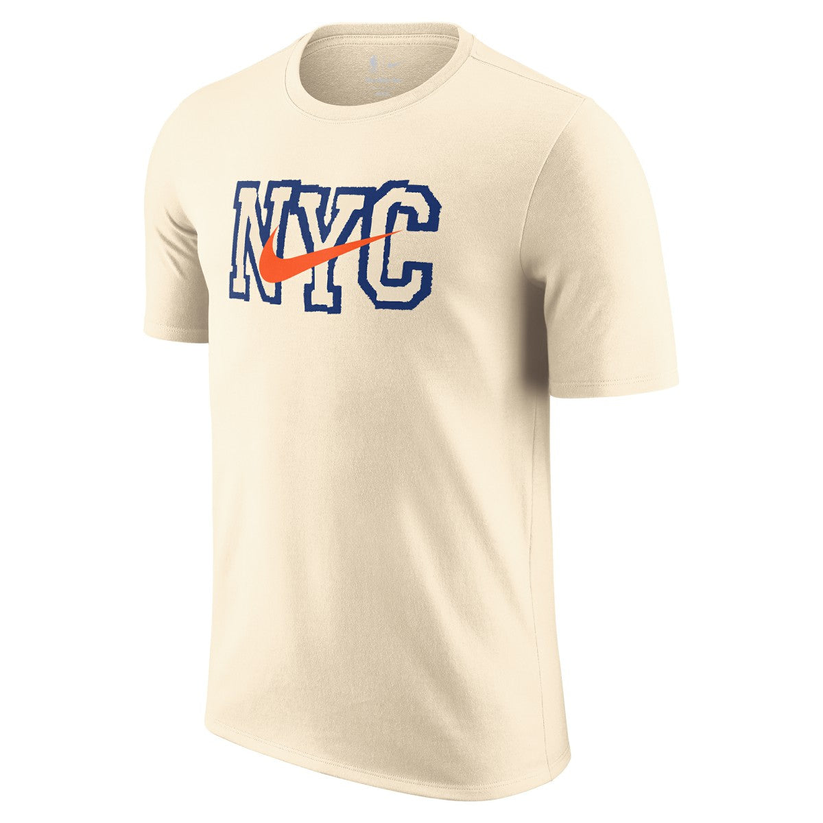 New York Knicks 2025/26 City Edition Remix Essential Logo T-Shirt Natural - Nike outlet