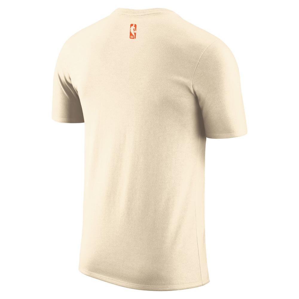 New York Knicks 2025/26 City Edition Remix Essential Logo T-Shirt Natural - Nike outlet