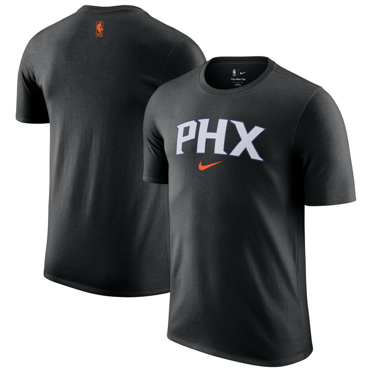 Phoenix Suns 2025/26 City Edition Remix Essential Logo T-Shirt Black - Nike