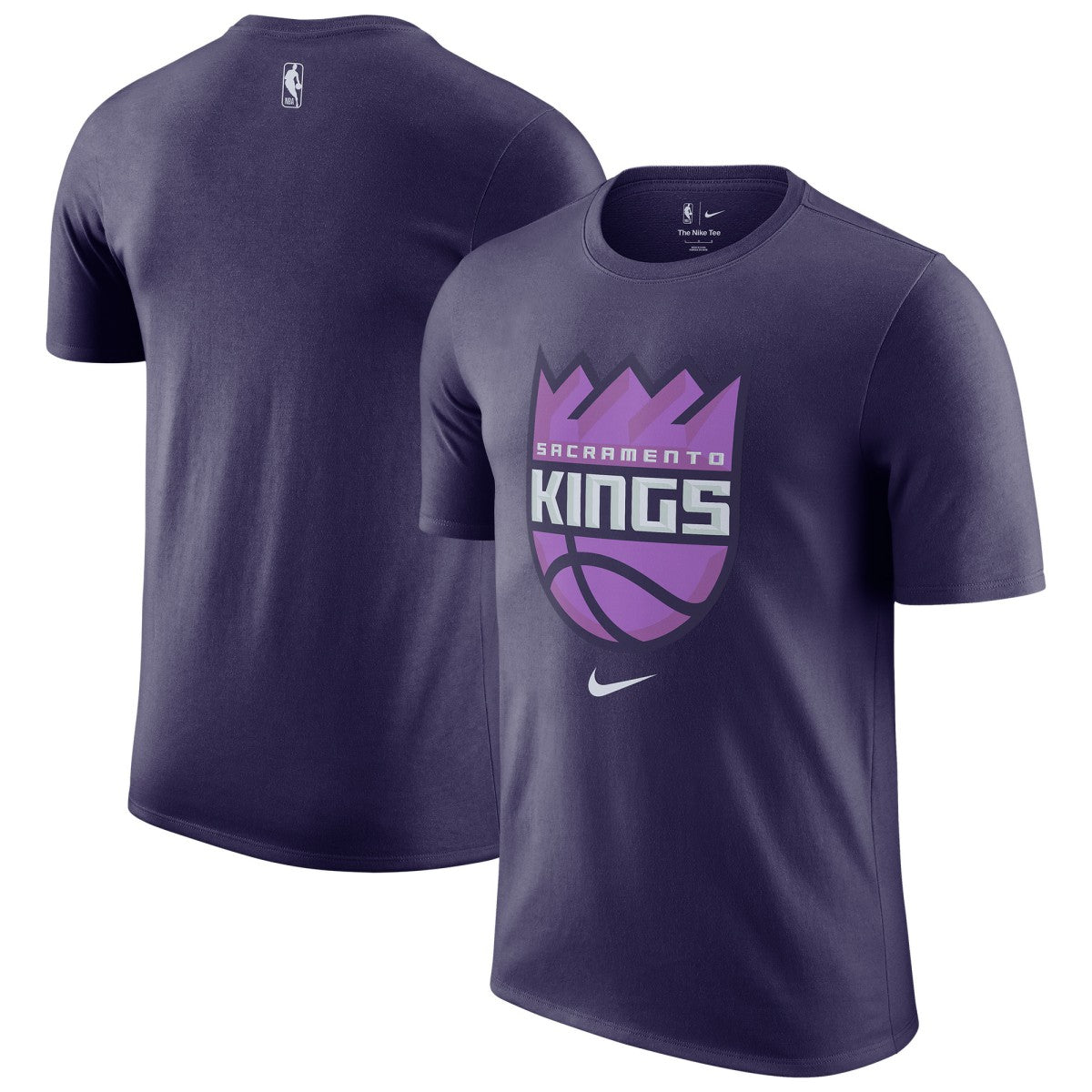 Sacramento Kings 2025/26 City Edition Remix Essential Logo T-Shirt Purple - Nike outlet
