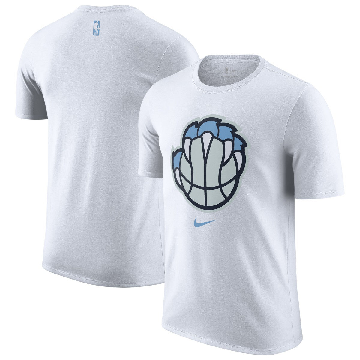 Memphis Grizzlies 2025/26 City Edition Remix Essential Logo T-Shirt White - Nike