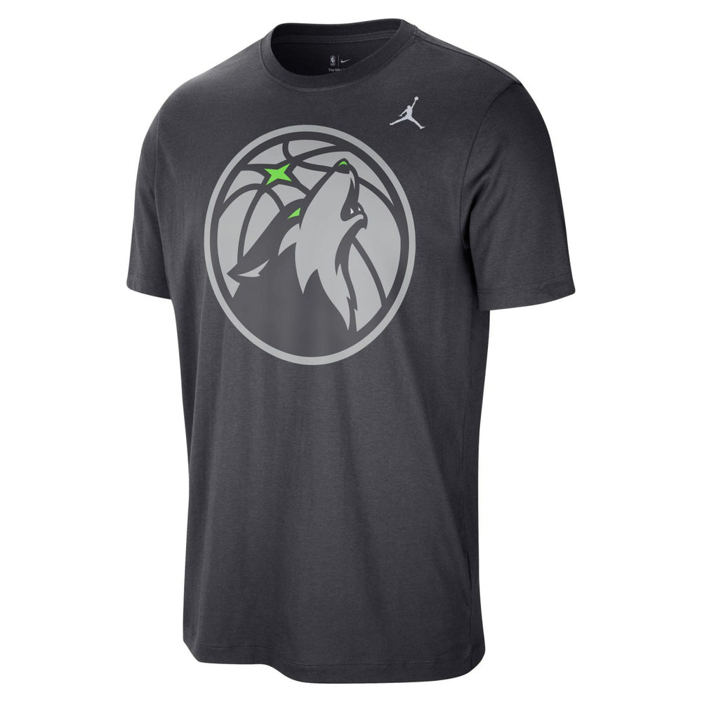 Minnesota Timberwolves Jordan Brand Statement Edition Essential T-Shirt Anthracite outlet
