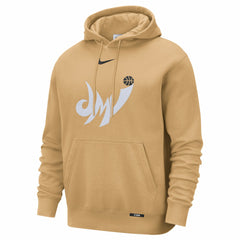 Washington Wizards 2025/26 City Edition Essential Logo Remix Hoodie Gold - Nike