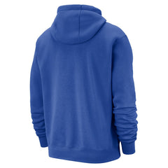 Dallas Mavericks 2025/26 City Edition Essential Logo Remix Hoodie Blue - Nike outlet