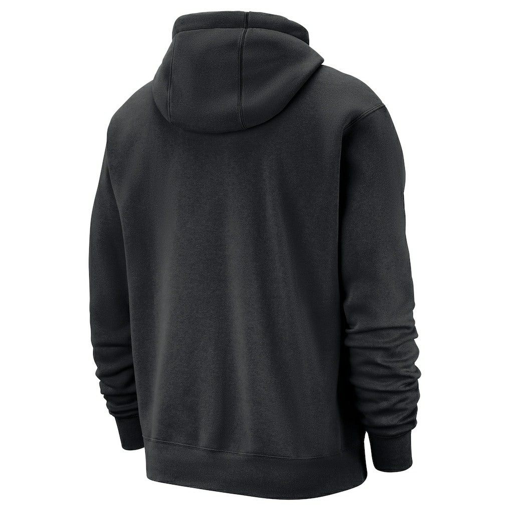 Atlanta Hawks 2025/26 City Edition Essential Logo Remix Hoodie Black - Nike