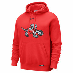 Toronto Raptors 2025/26 City Edition Essential Logo Remix Hoodie Red - Nike