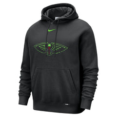 New Orleans Pelicans 2025/26 City Edition Essential Logo Remix Hoodie Black - Nike