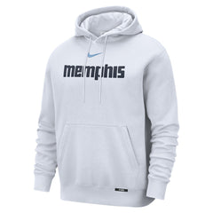 Memphis Grizzlies 2025/26 City Edition Essential Remix Club Hoodie White - Nike outlet