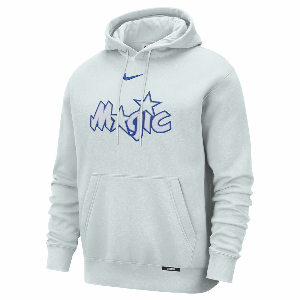 Orlando Magic 2025/26 City Edition Essential Remix Club Hoodie Silver - Nike