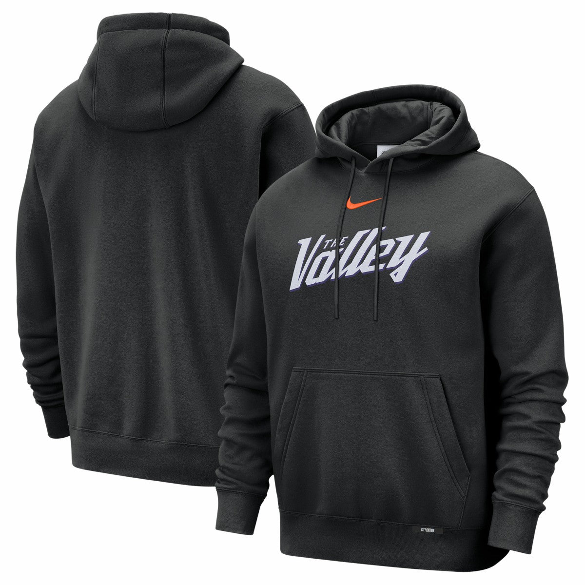 Phoenix Suns 2025/26 City Edition Essential Remix Club Hoodie Black - Nike outlet