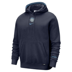 Memphis Grizzlies 2025/26 City Edition Courtside Remix Premium Hoodie Navy - Nike