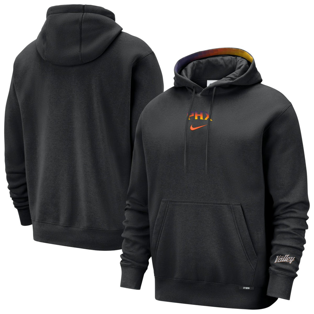 Phoenix Suns 2025/26 City Edition Courtside Remix Premium Hoodie Black - Nike outlet