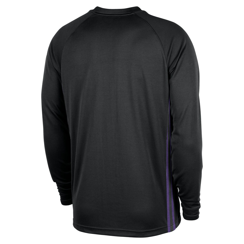 Los Angeles Lakers 2025/26 City Edition Authentic Pregame Dri-FIT Long Sleeve Shooting T-Shirt Black - Nike outlet